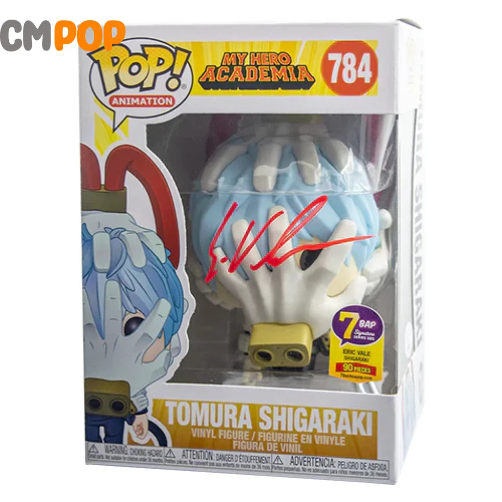 Tomura Shigaraki - #784 Funko Pop! Animation My Hero Academia Signed By Eric Vale (90 Pcs)