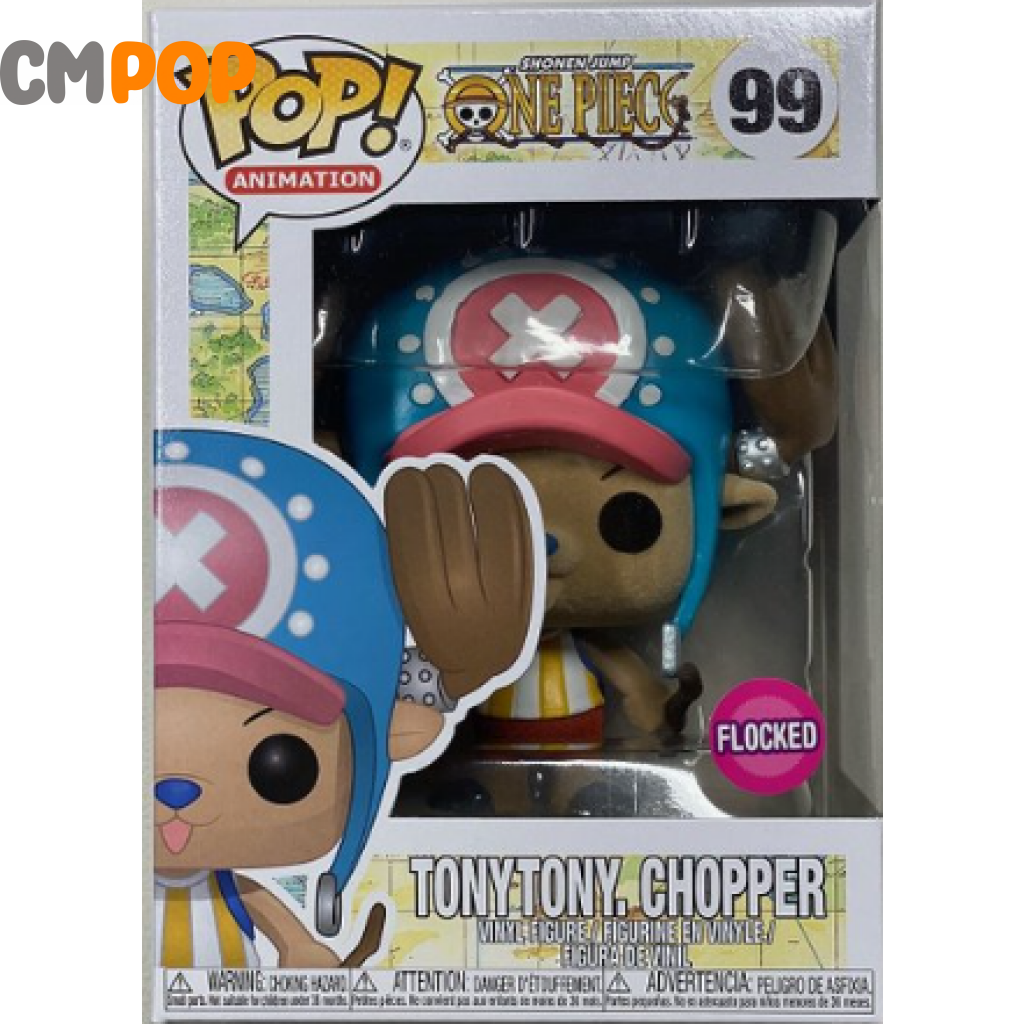 Tony Tony. Chopper - #99 Funko Pop! One Piece Flocked Pop