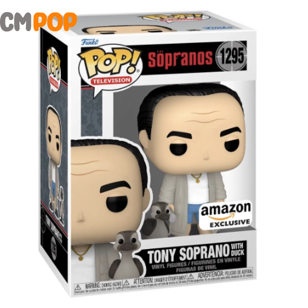 Tony Soprano With Duck - #1295 Funko Pop! -The Sopranos Amazon Exclusive Pop