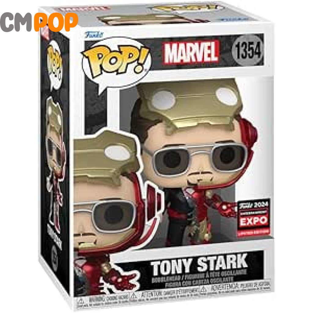 Tony Stark - #1354 - Funko Pop! - Marvel - Funko 2024 Entertainment Expo Limited Edition Funko Pop