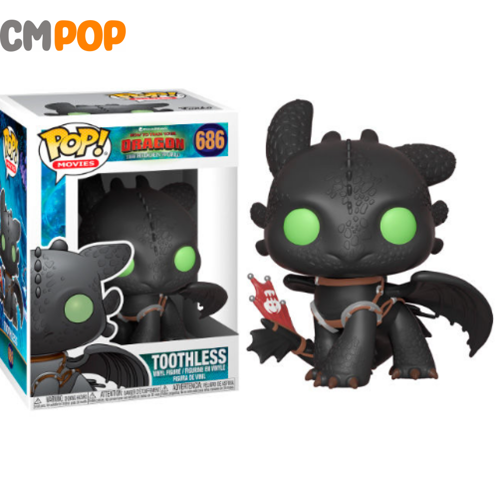 Toothless - #686 How To Train Your Dragon 3 Funko Pop