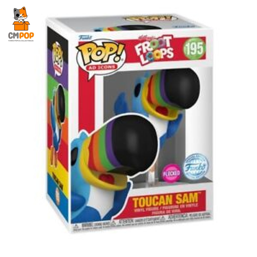 Toucan Sam - #195 Funko Pop! Fruit Loops Ad Icons Pop