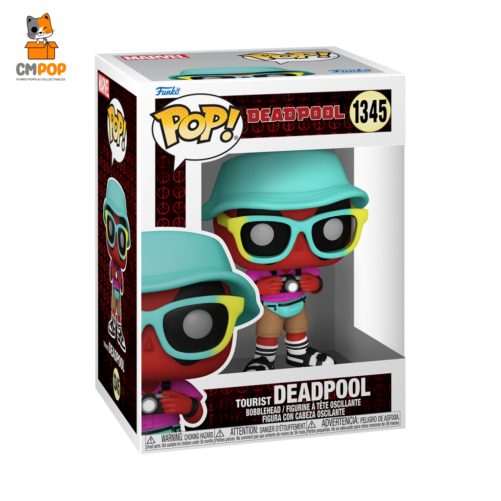 Tourist - #1345 - Funko Pop! Marvel Deadpool Pop