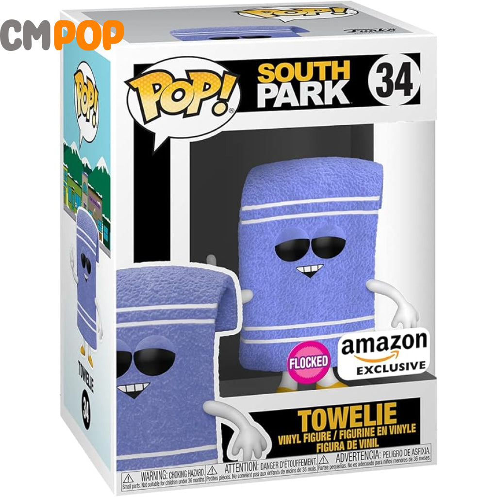 Funko POP: South Park - Towelie (Flocked) - Společenské deskové a karetní hry Funko POP: South Park - Towelie (Flocked) - Společenské deskové a karetní hry
