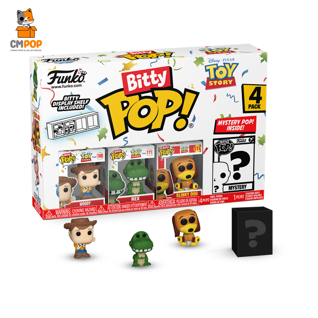Toy Story 4 Series 3 - Bitty Pop Pack Pop! Funko Disney