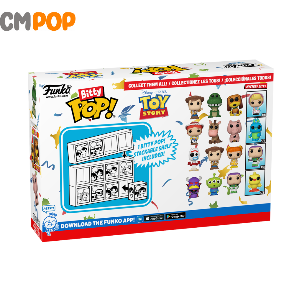Toy Story 4 Series 3 - Bitty Pop Pack Pop! Funko Disney