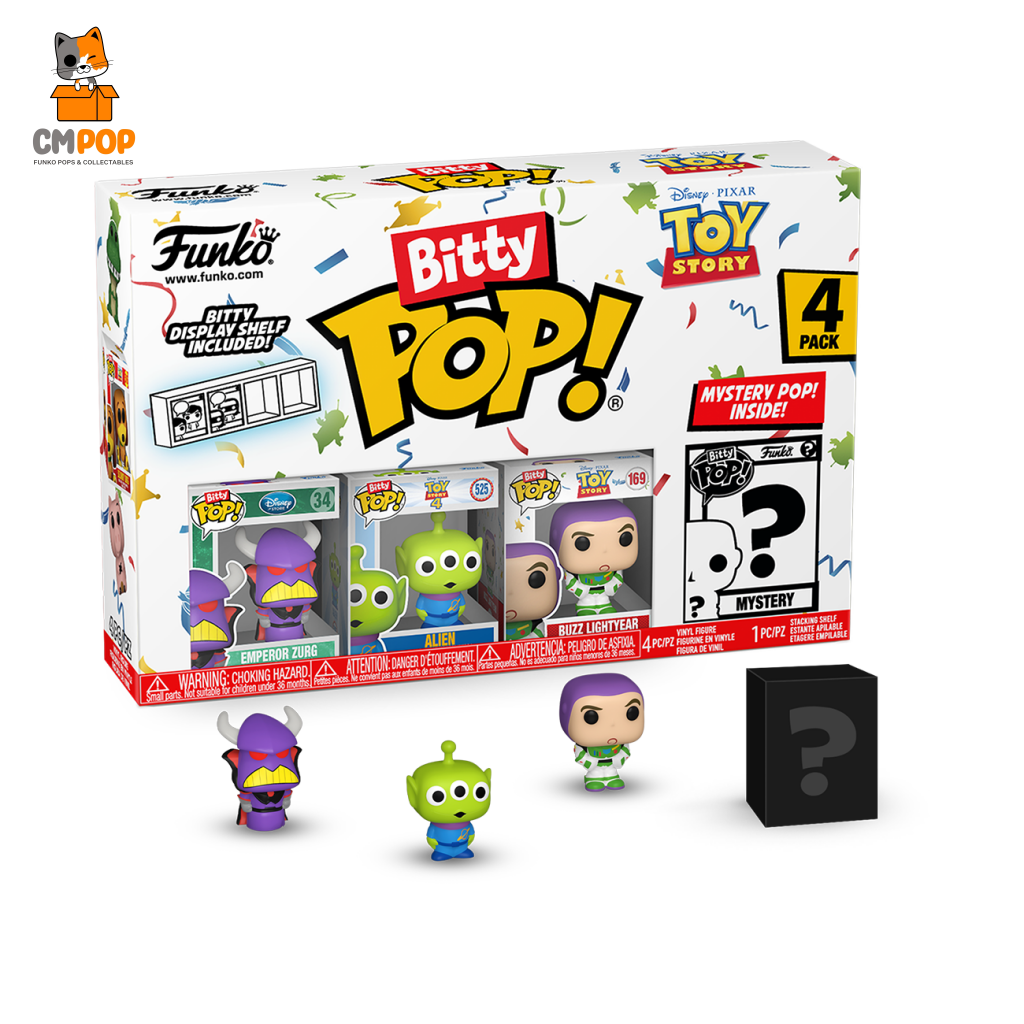 Toy Story 4 Series - Bitty Pop Pack Pop! Funko Disney