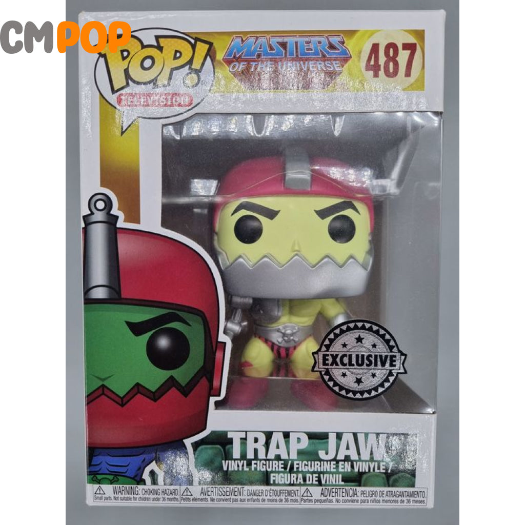 Trap Jaw - #487 Funko Pop! Motu Exclusive Pop