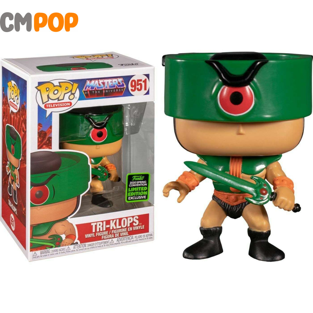 Tri-Klops - #951 Funko Pop! Television Masters Of The Universe 2020 Convention Limited Edition