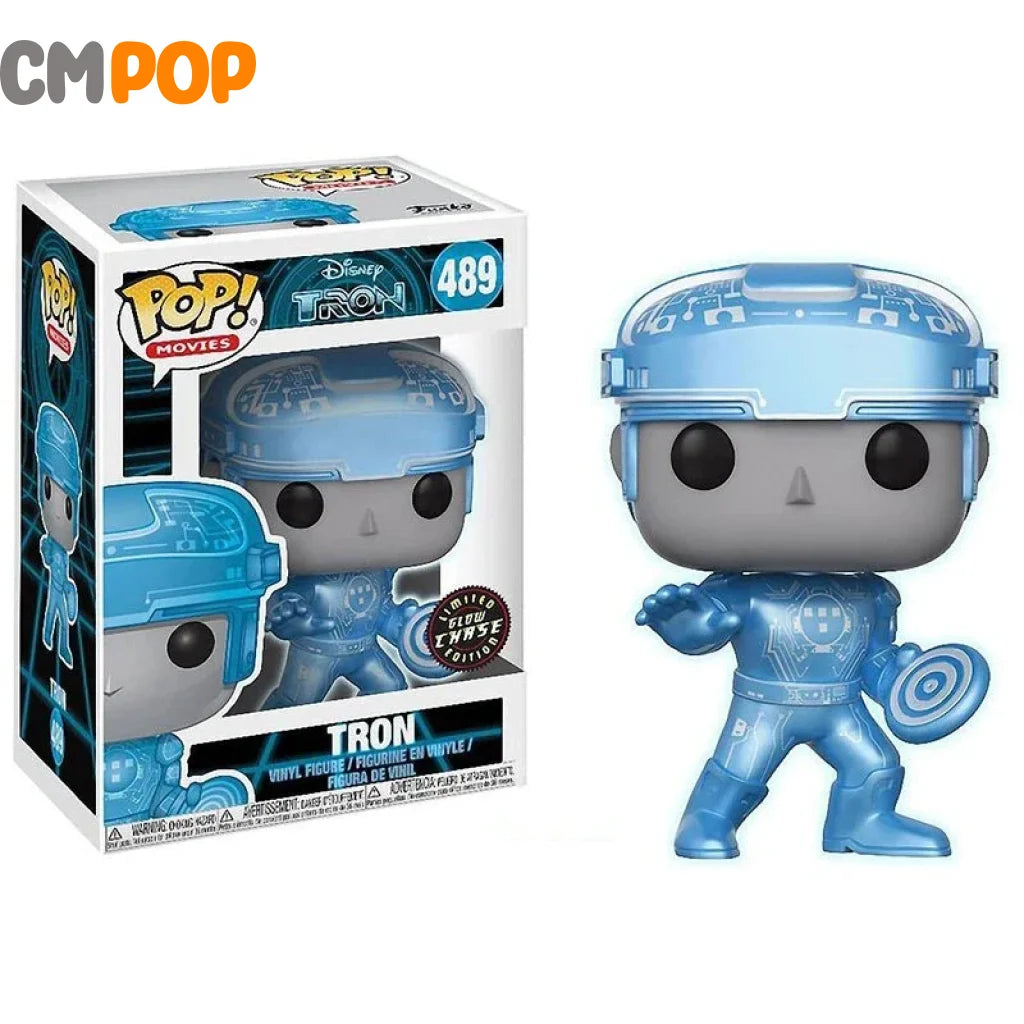 Tron - #489 - Funko Pop! - Movies - Disney Tron - Limited Glow Chase Edition Funko Pop