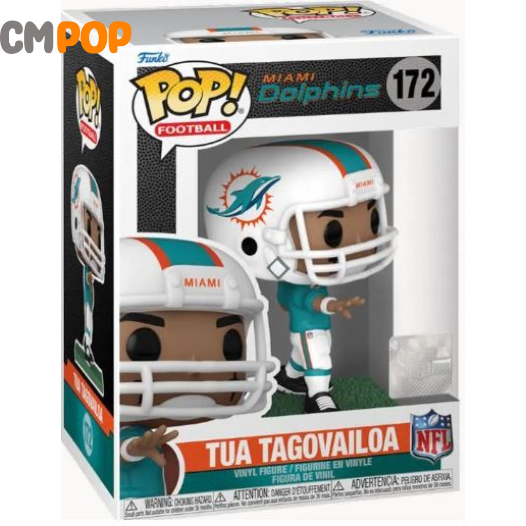 Tua Tagovailoa - Miami Dolphins #172 Funko Pop! Nfl Sports Pop