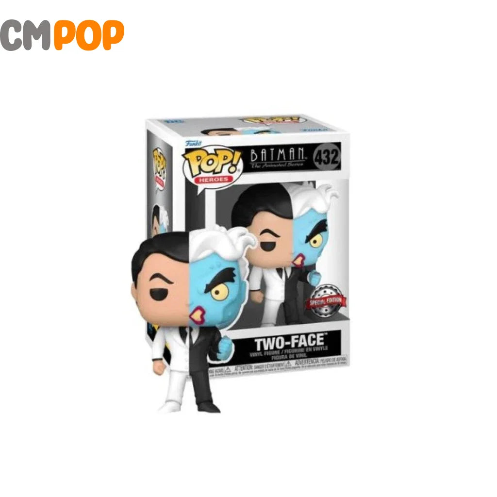 Two-Face - #432 - Funko Pop! - Heroes - Batman The Animated Series - Special Edition Funko Pop