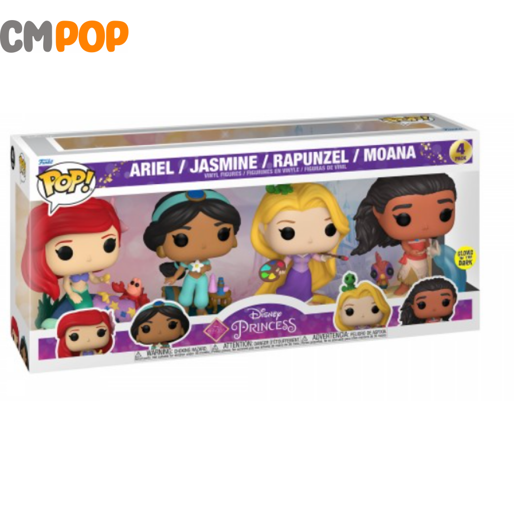 Ultimate Princess - Funko Pop! Disney 4Pk Pop