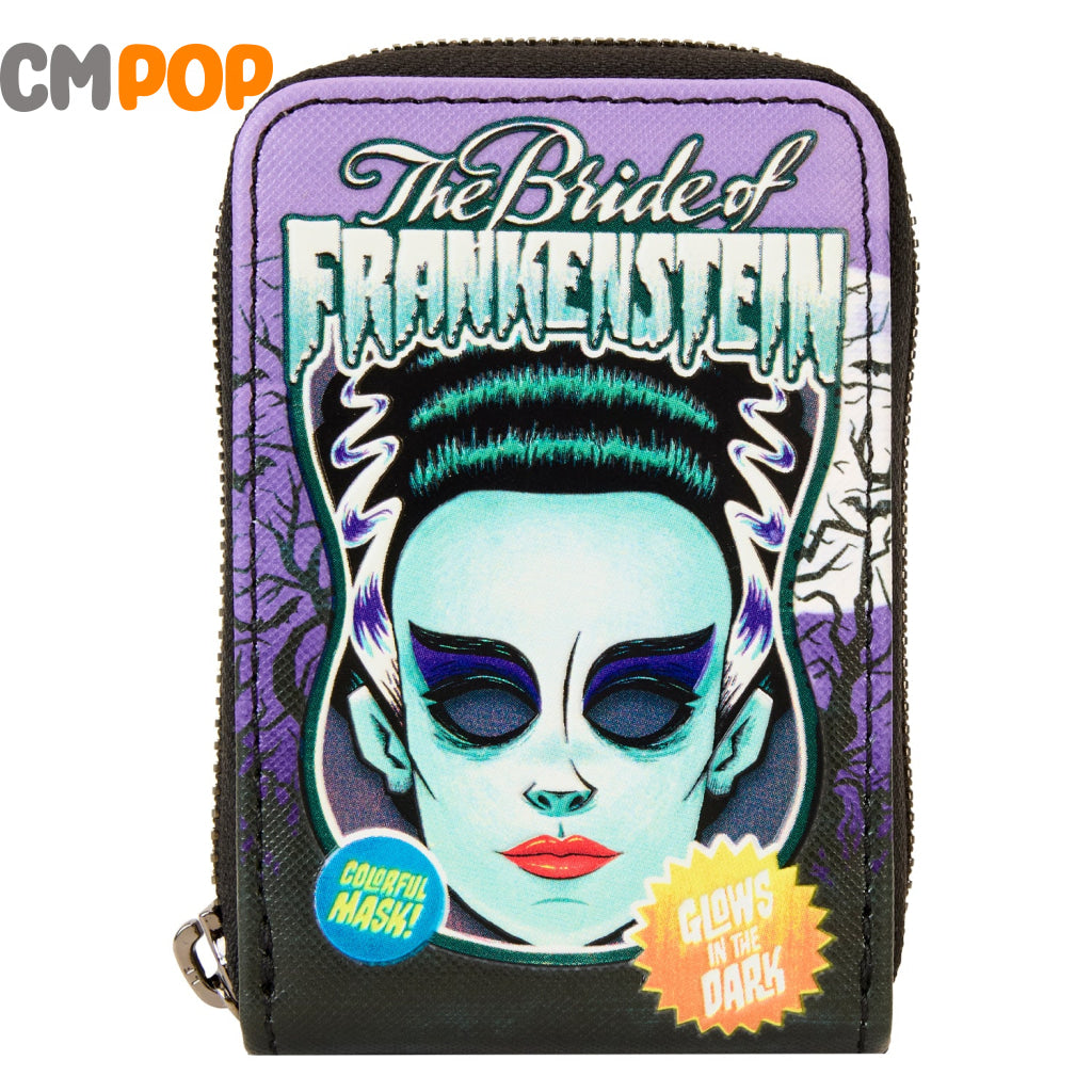 Universal Monsters Bride Of Frankestein Zip Around Wallet - Loungefly