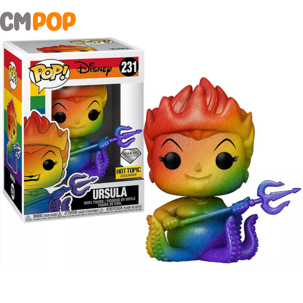 Ursula - #231 Funko Pop! Disney Diamond Collection Hot Topic Exclusive Pop