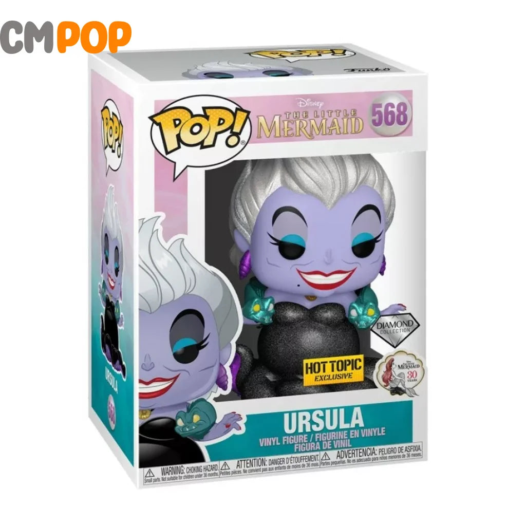 Ursula - #568 Funko Pop! Disney The Little Mermaid Diamond Collection Hot Topic Exclusive Pop