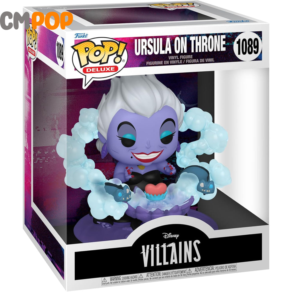Ursula On Throne - #1089 Funko Pop! Deluxe Disney Villains The Little Mermaid
