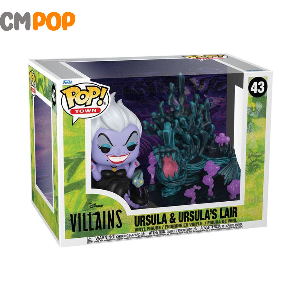 Ursula’s and Ursula’s Lair - #43 - Funko Pop! - Disney - Towns - Villains Funko Pop