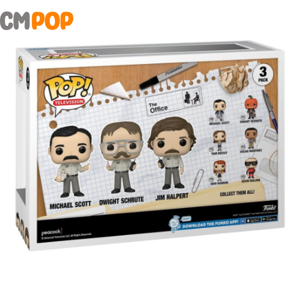 Utica Prank 3Pk - Funko Pop! The Office Pop