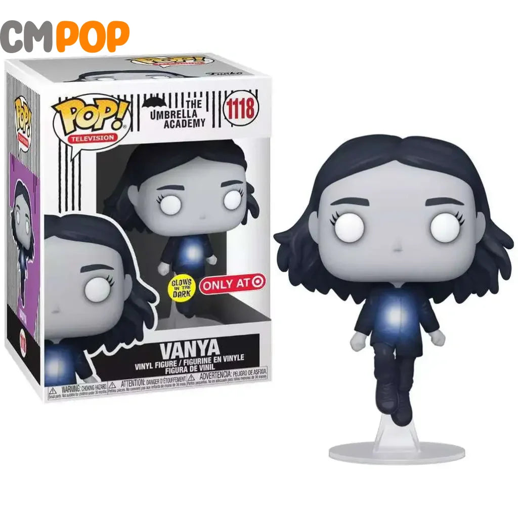 Vanya - #1118 Funko Pop! Television The Umbrella Academy Glows In Dark Target Exclusive