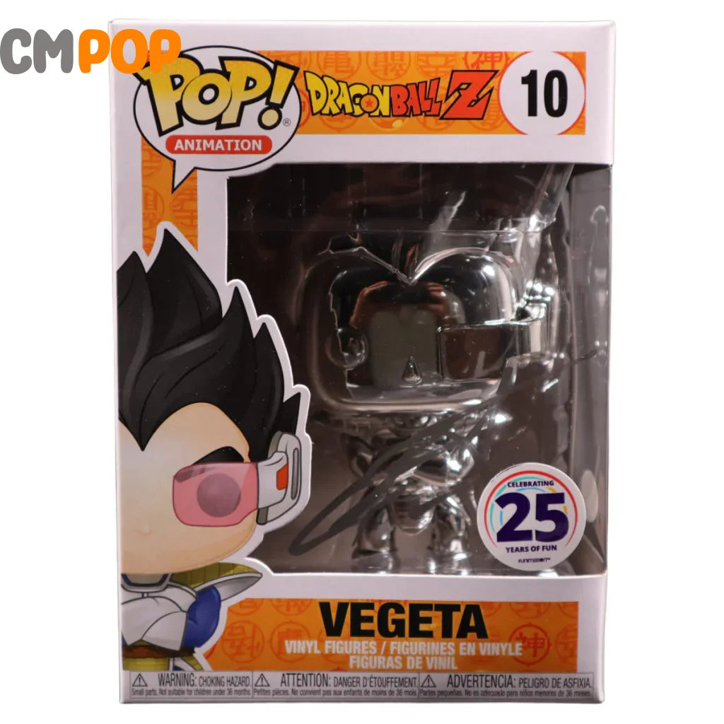 Vegeta - #10 - Funko Pop! - Dragon Ball Z - Celebrating 25 Years Of Fun Funko Pop