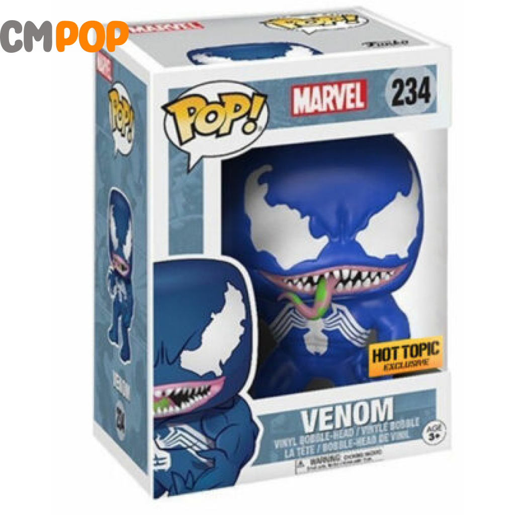 Venom - #234 Funko Pop! Marvel Hot Topic Exclusive Pop