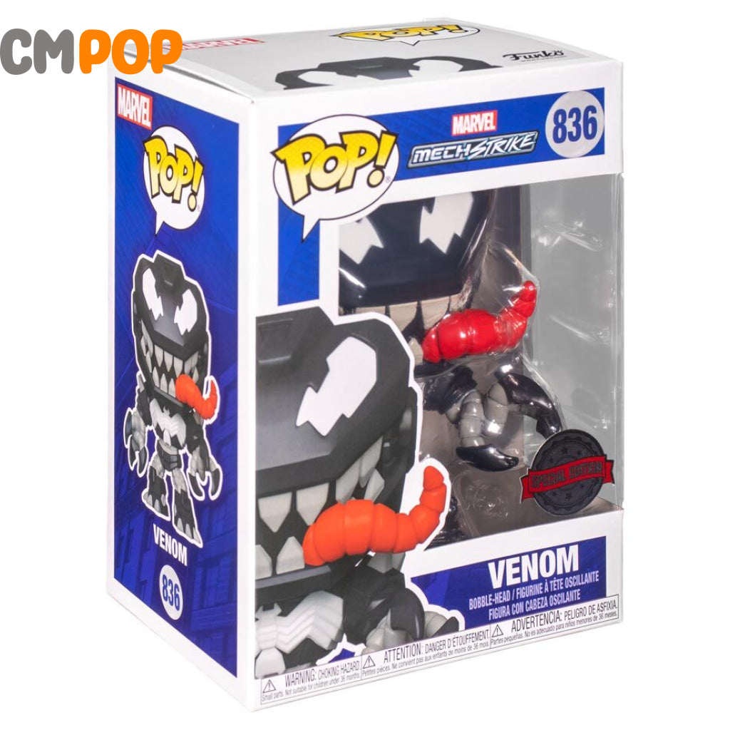Venom - #836 Funko Pop! Marvel Merch Strike Special Edition Pop