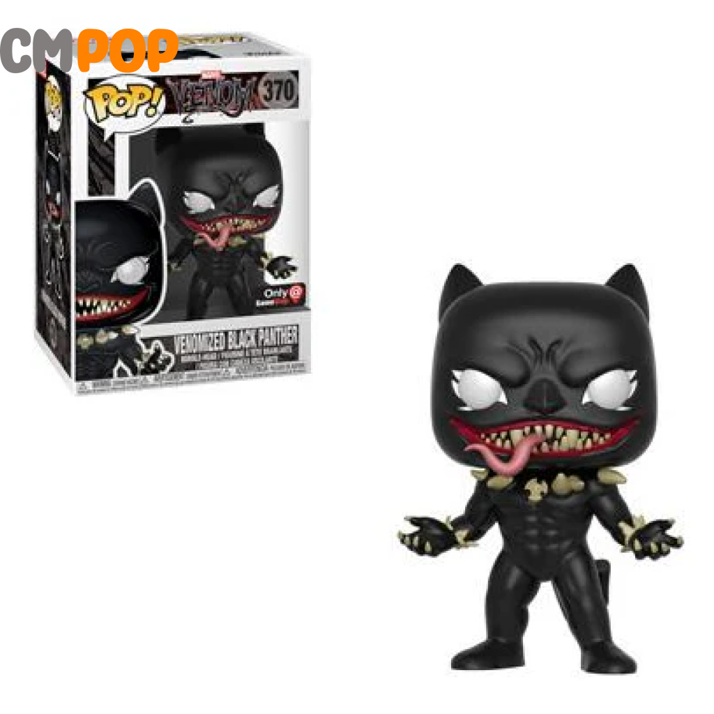 Venomized Black Panther - #370 Funko Pop! Marvel Venom Gamestop Exclusive Pop
