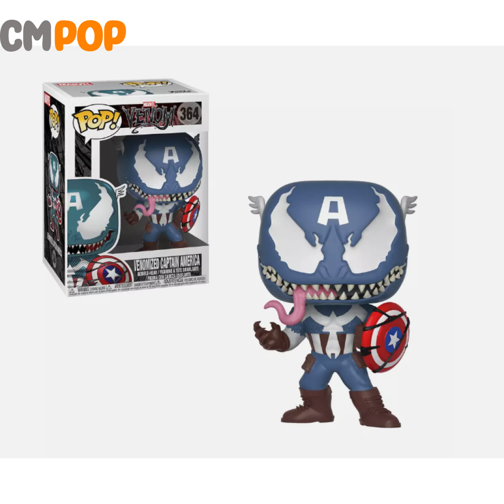 Venomized Captain America - #364 Funko Pop! Marvel Pop
