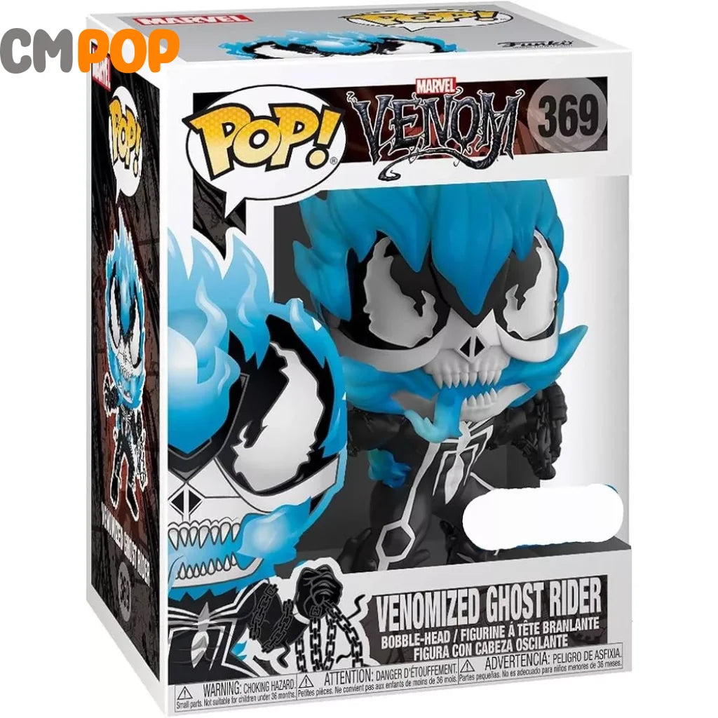 Venomized Ghost Rider -Blue Glow - #369 Funko Pop! Marvel Venom Special Edition Pop
