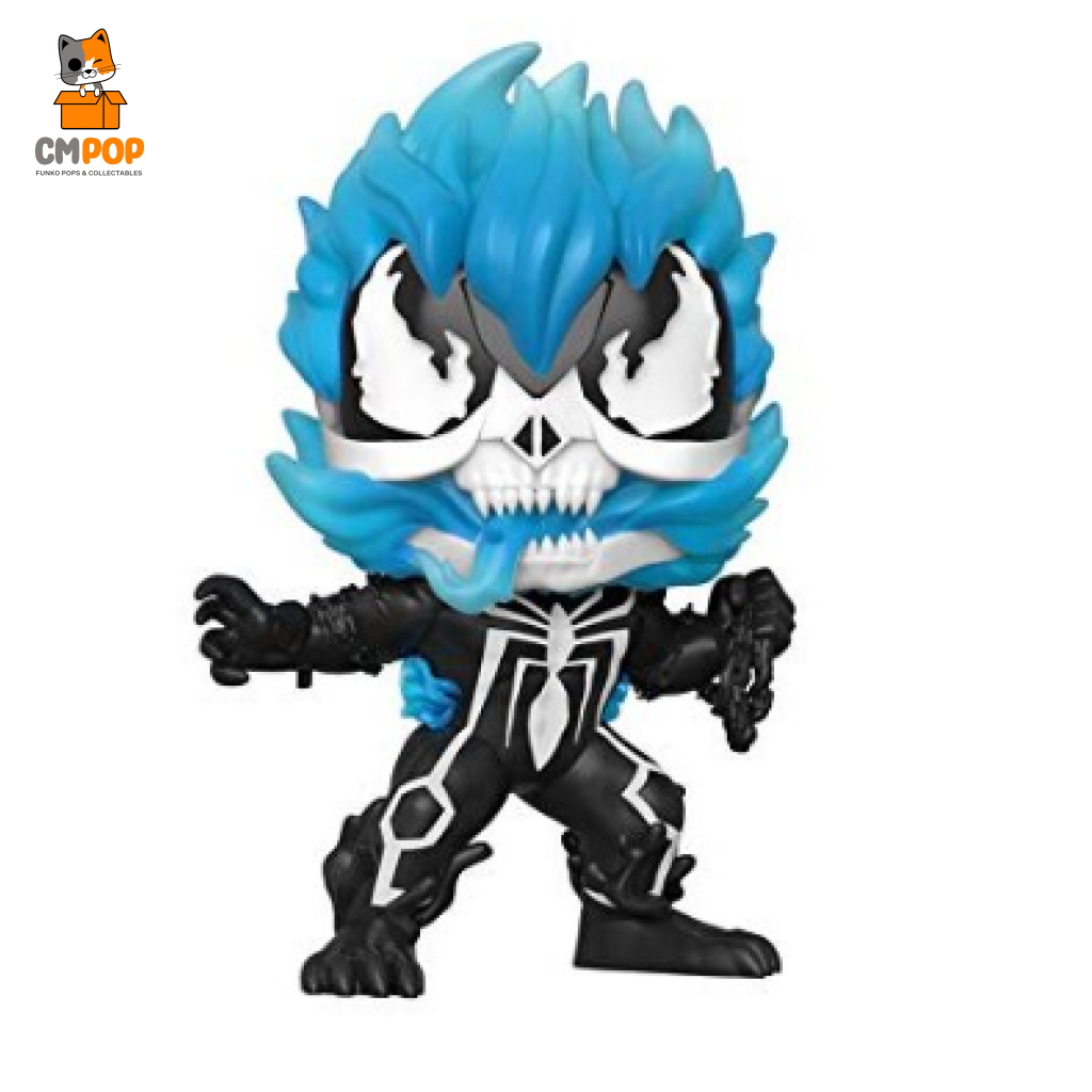 Venomized Ghost Rider -Blue Glow - #369 Funko Pop! Marvel Venom Walmart Exclusive Pop
