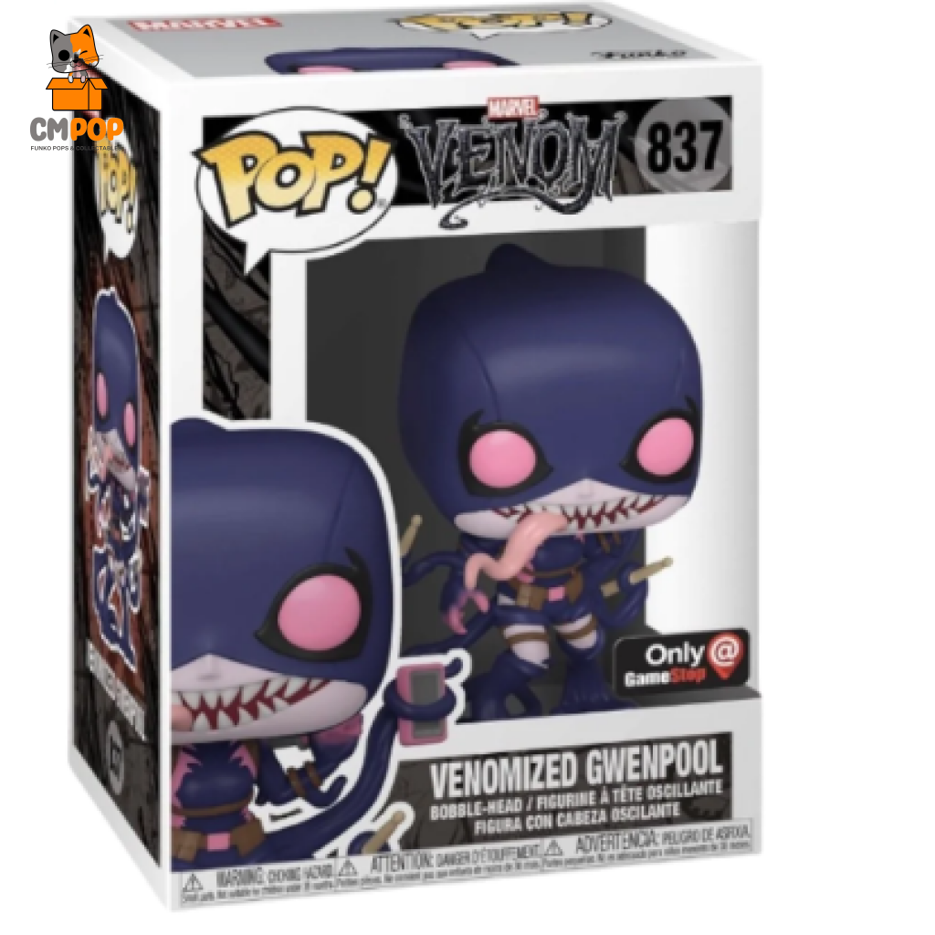 Venomized Gwenpool - #837 Funko Pop! Marvel Venom Gamestop Exclusive Pop