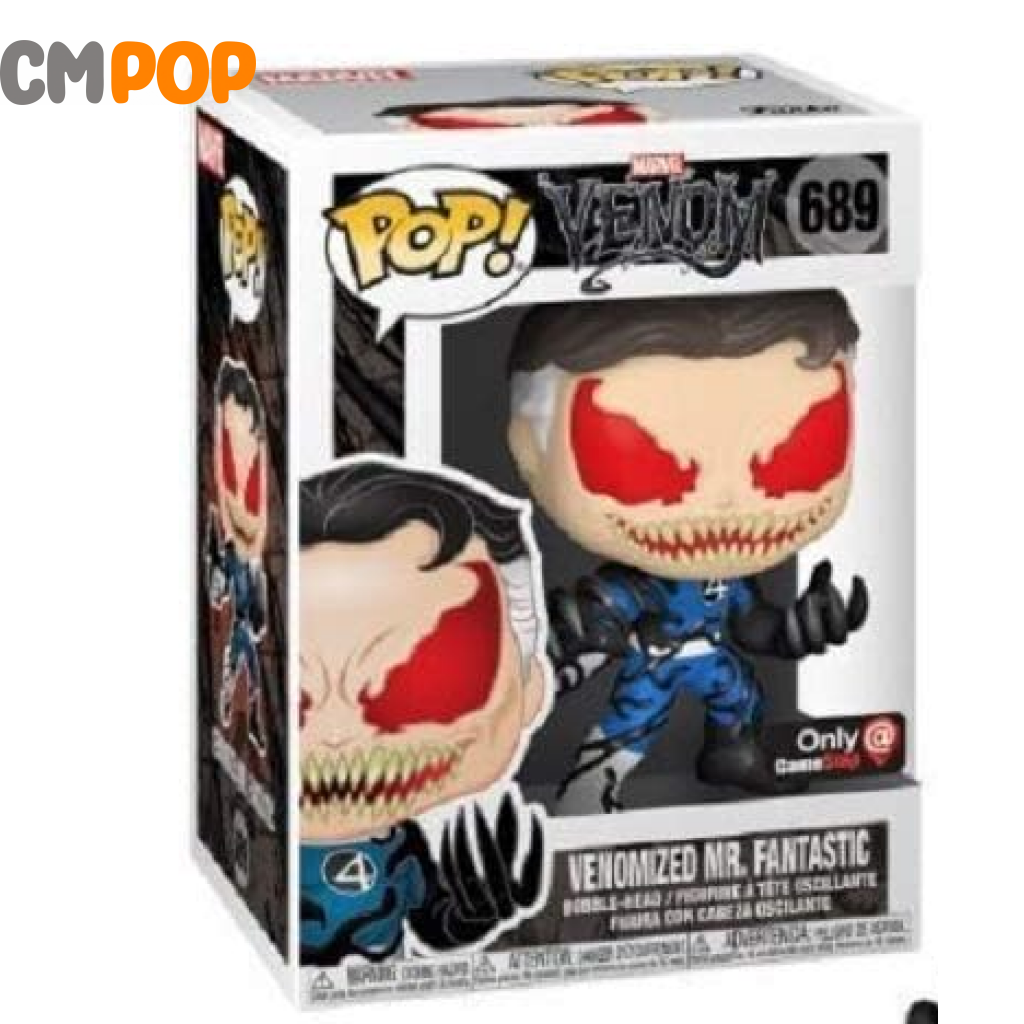Venomized Mr.fantastic - #689 Funko Pop! Marvel Gamestop Exclusive Pop