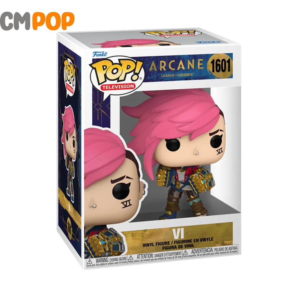 Vi - #1601 Funko Pop! Television Arcane League Of Legends Pop