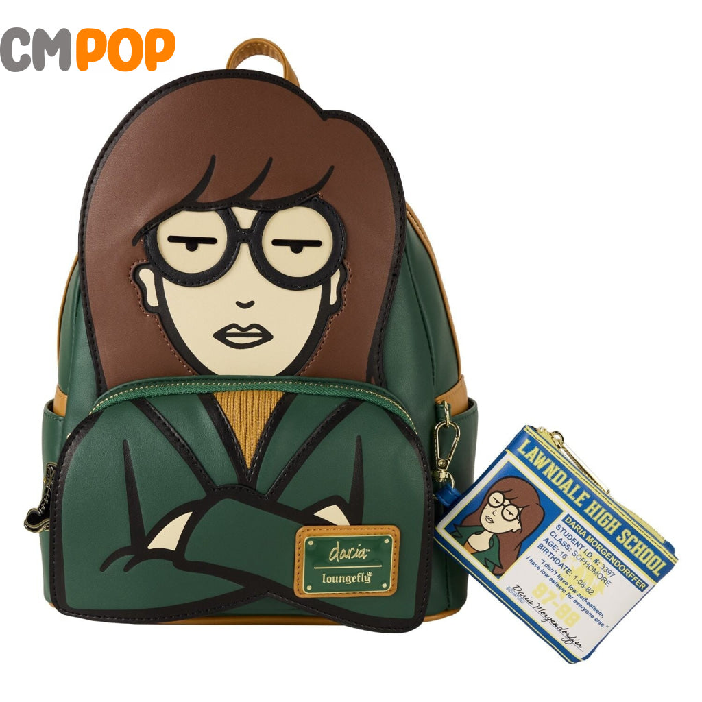 Viacom Daria Mini Backpack with Coin Bag Set - Loungefly Loungefly