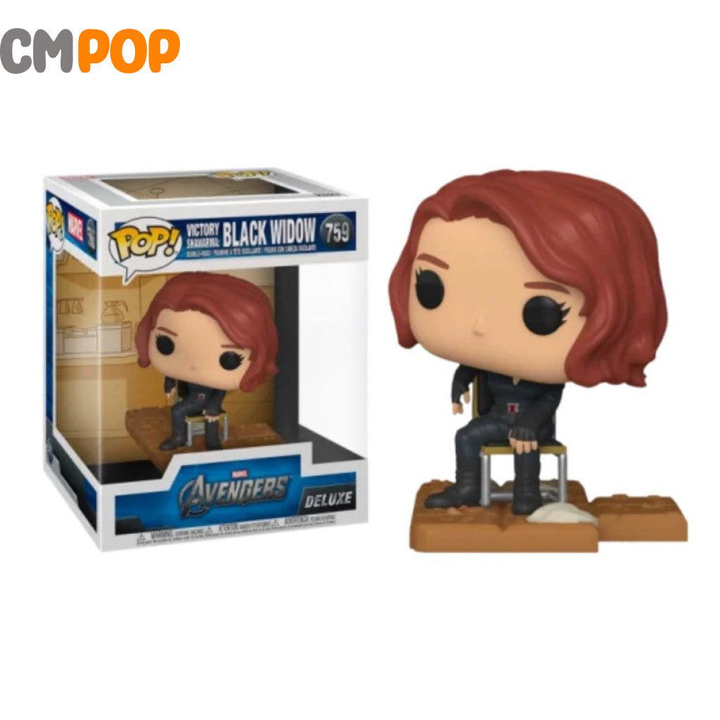 Victory Shawarma: Black Widow - #759 Funko Pop! Deluxe Marvel Avengers Pop
