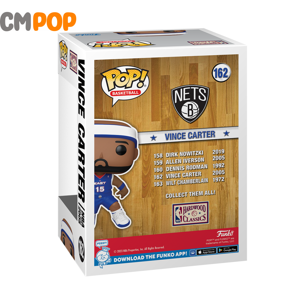 Vince Carter - #162- Funko Pop! Nba All Star Legends Pop