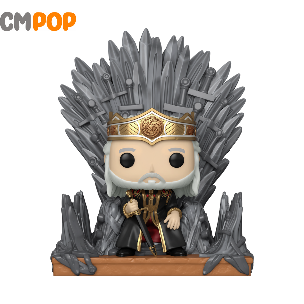 Viserys On The Iron Throne - #12 Funko Pop! House Of Dragon Deluxe Pop