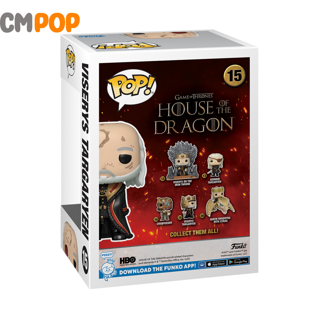 Viserys Tararyen - #15 Funko Pop! House Of The Dragon Chase Exclusive Pop