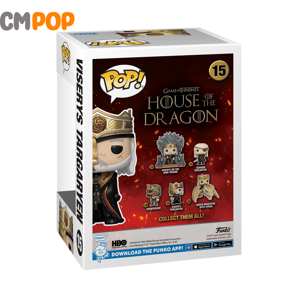 Viserys Tararyen - #15 Funko Pop! House Of The Dragon Pop