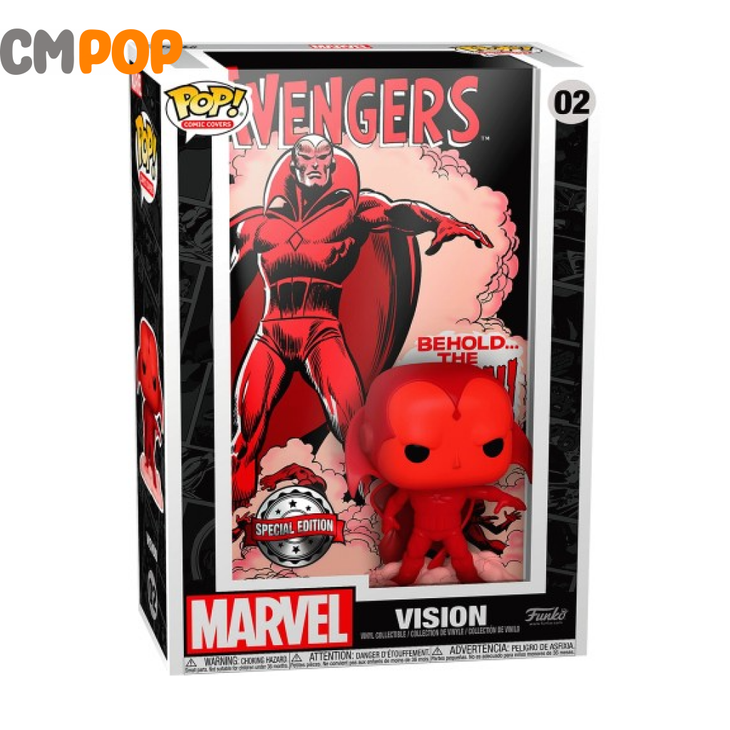 Vision Comic Cover Avengers #02 - Funko Pop! Marvel Covers Pop