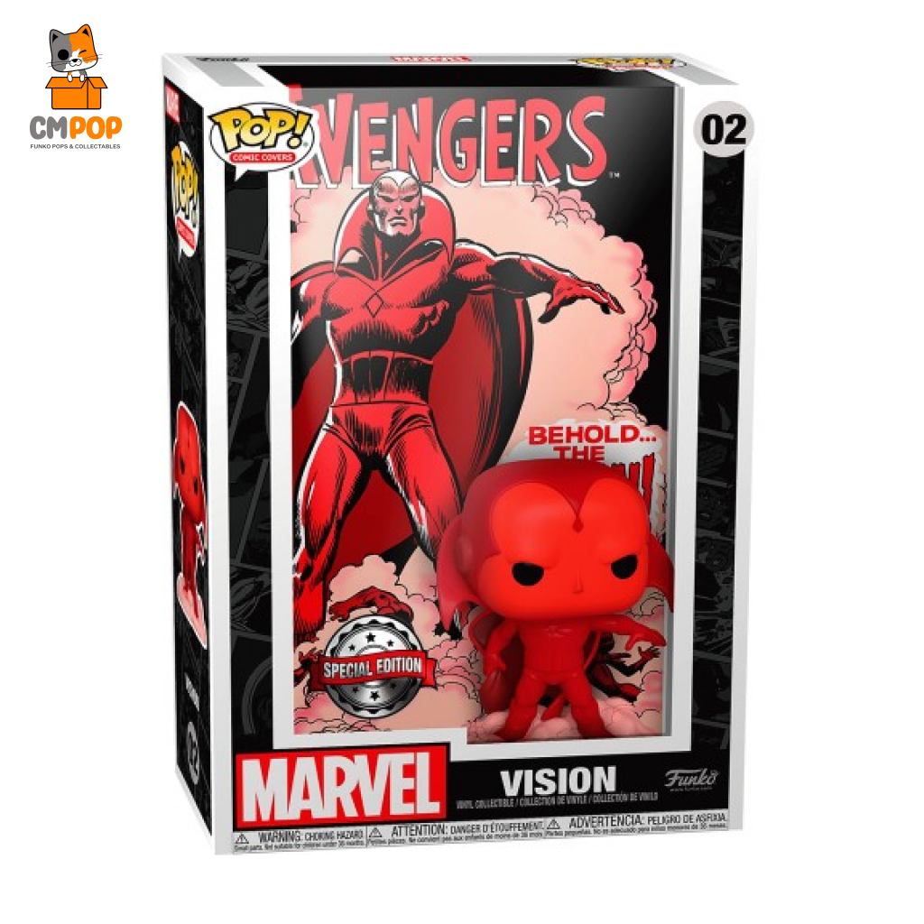 Vision Comic Cover Avengers #02 - Funko Pop! Marvel Covers Pop