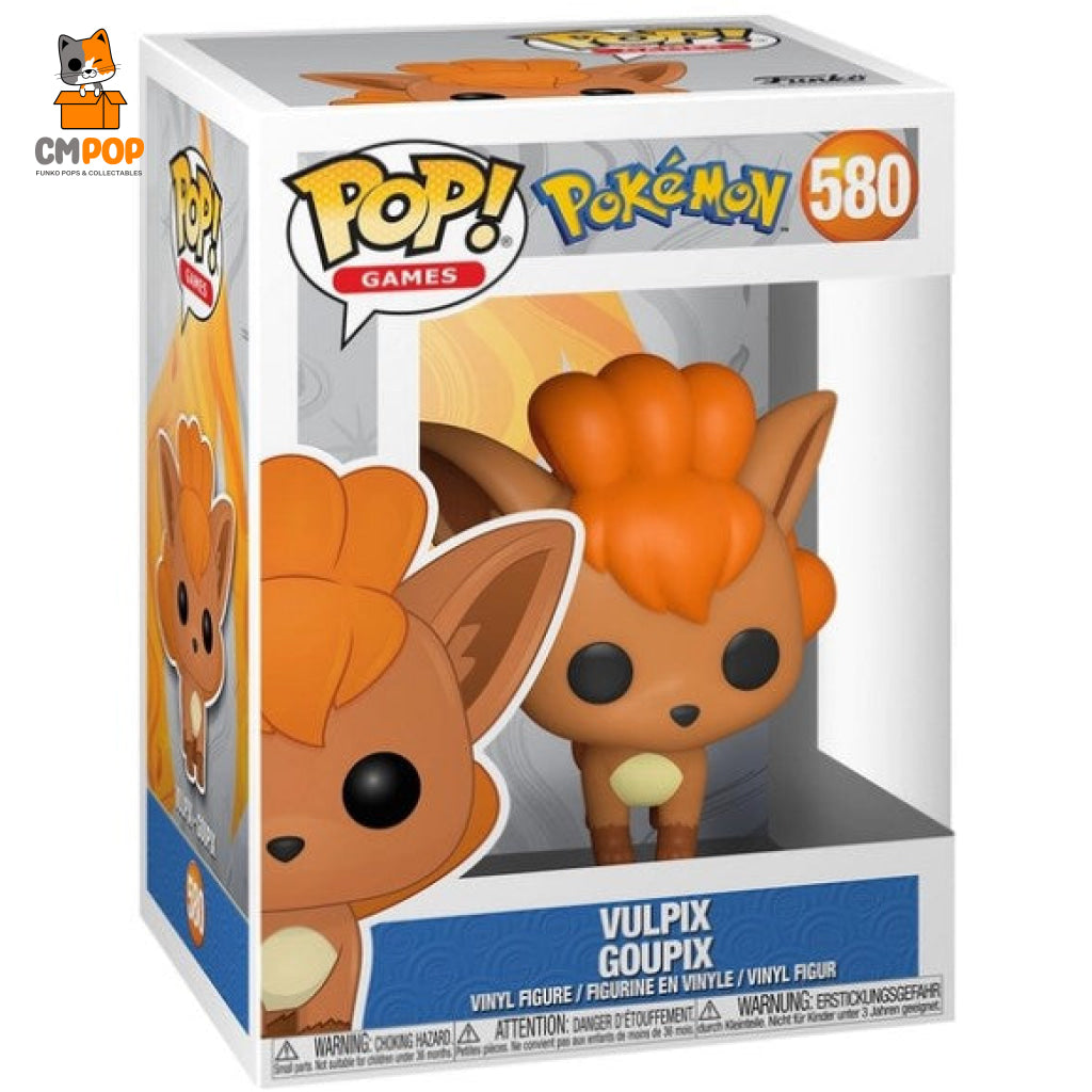 Vulpix - #580 Funko Pop! Pokemon Pop