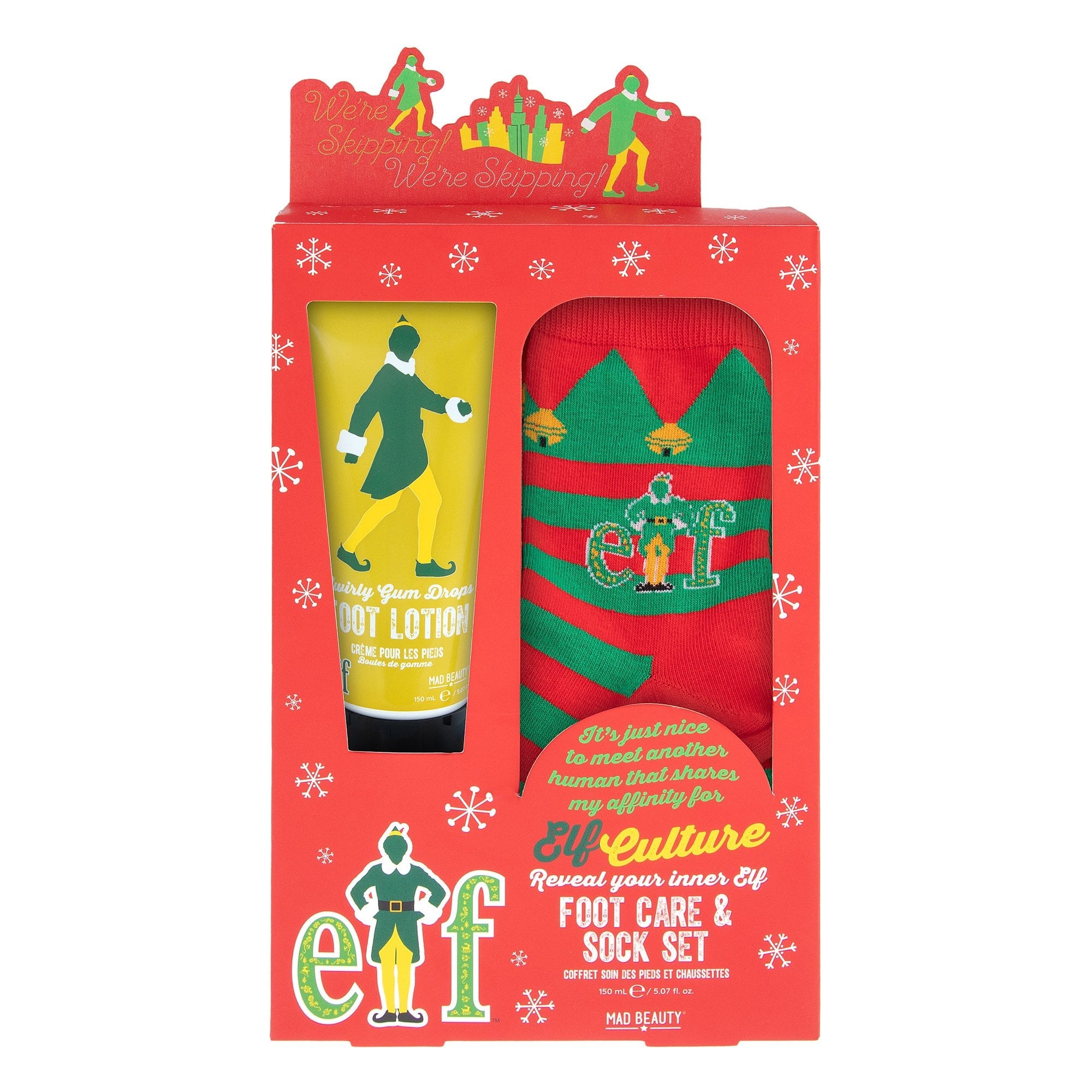 Warner Brothers Elf Footcare & Sock Set -  Mad Beauty
