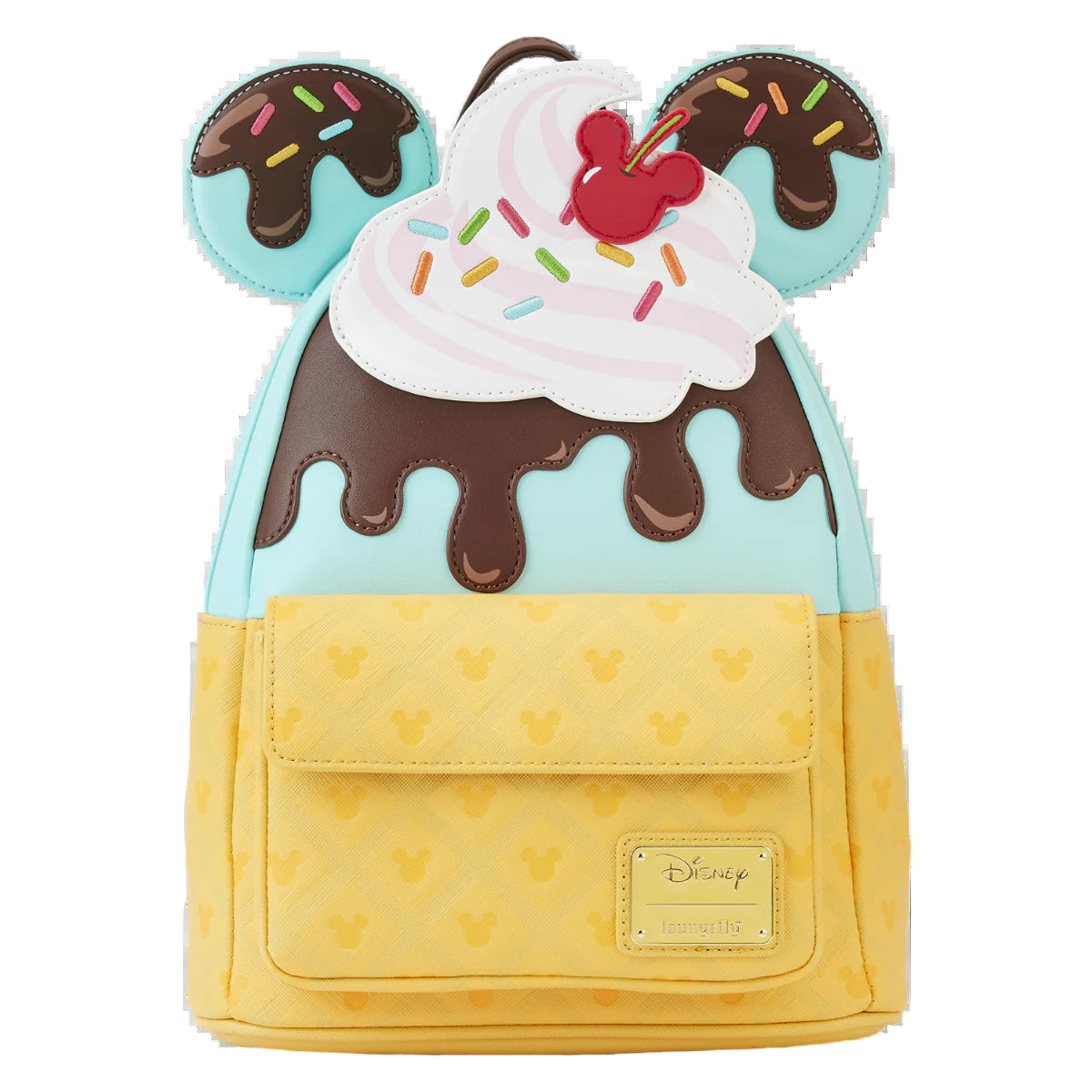 Disney Mickey and Minnie Sweets Ice Cream Mini Backpack - Loungefly