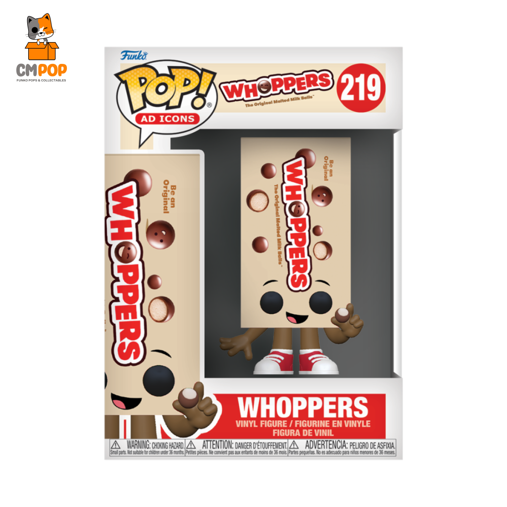 Whoppers - #219 Funko Pop! Whopper Box Ad Icons Pop