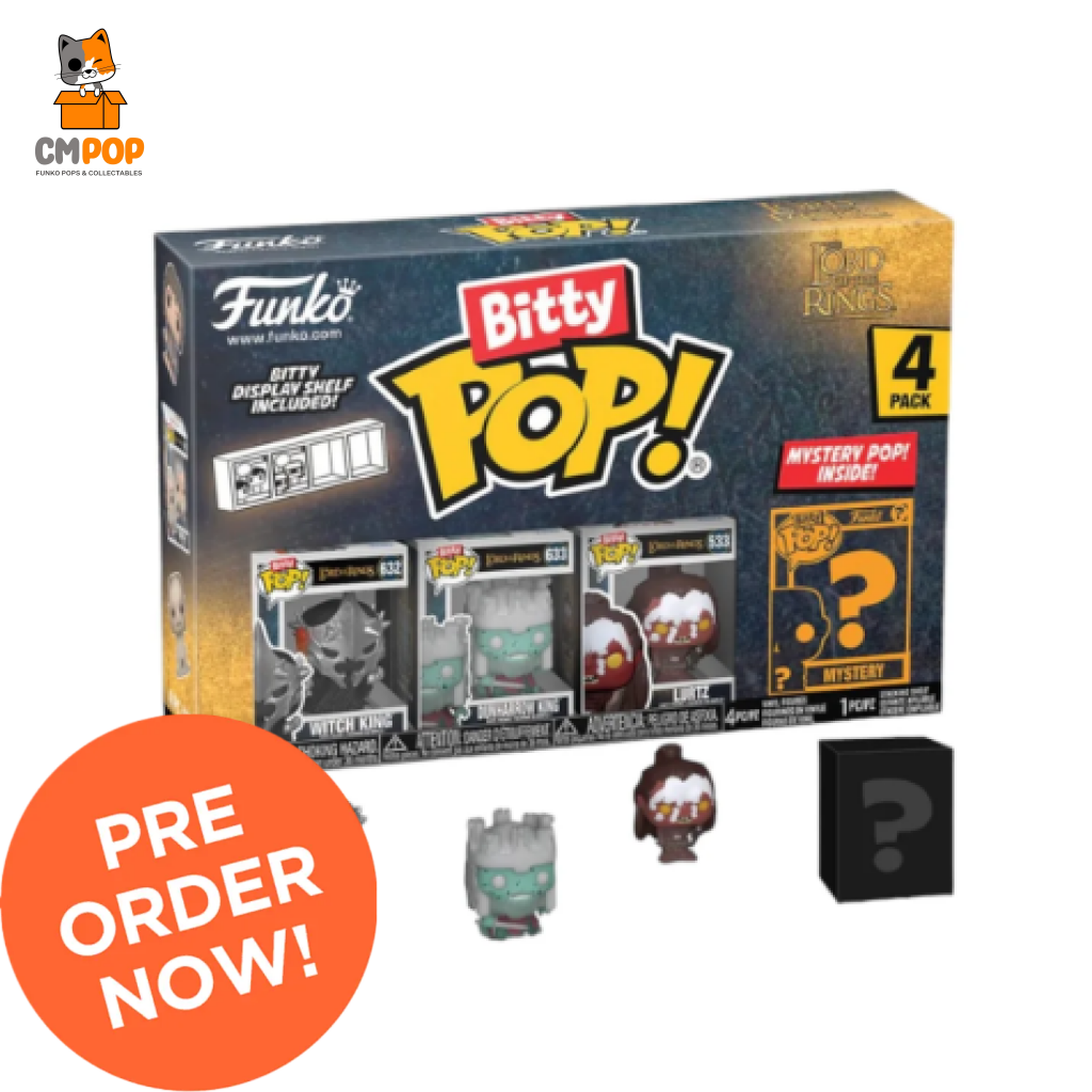 Witch King 4 Pack Bitty Funko Pop! - Lord Of The Rings Pop