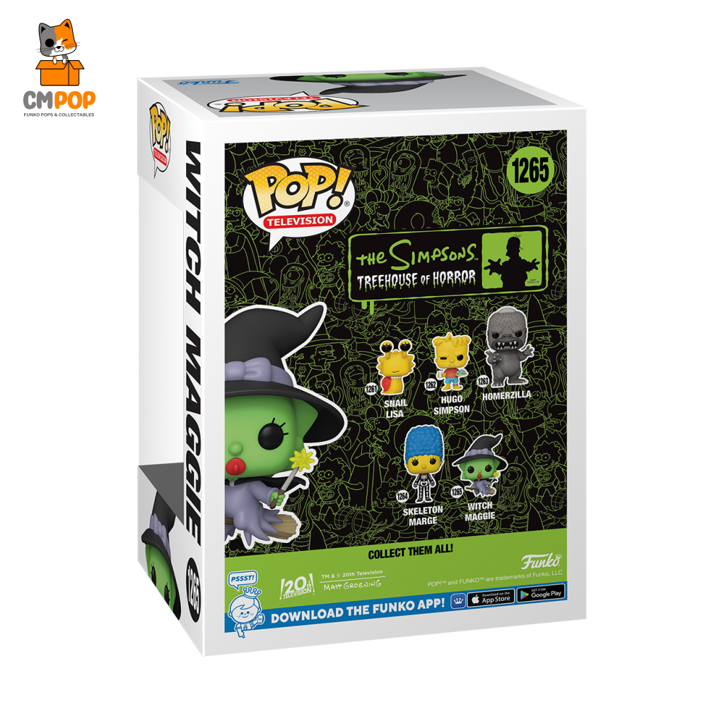 Witch Maggie - #1265 Funko Pop! The Simpsons Pop