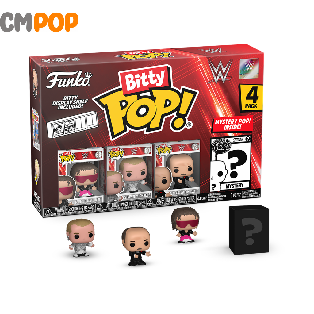 Wwe S1 Bitty Pop - 4 Pack Pop! Funko