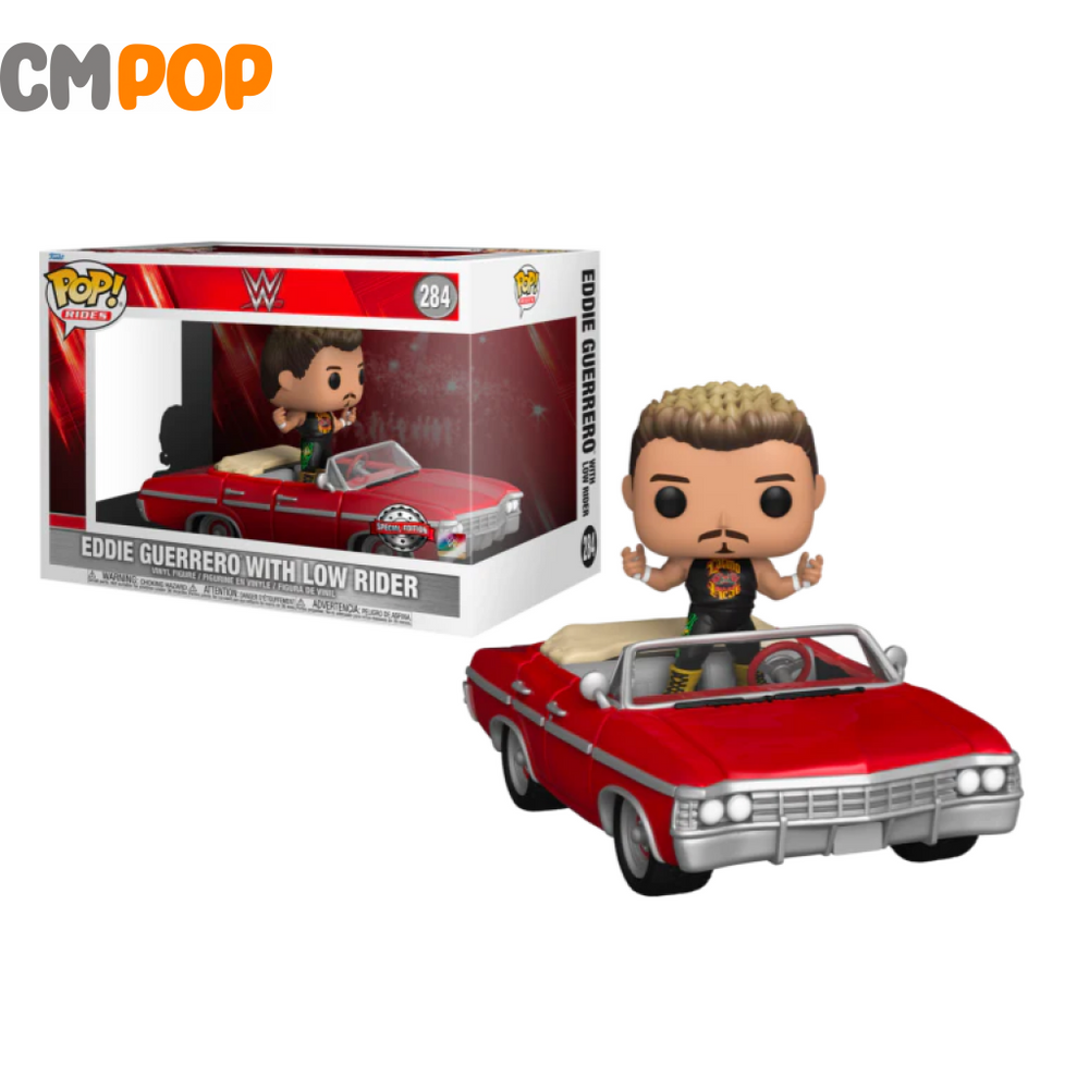 WWE - EDDIE GUERRERO WITH LOW RIDER - #284 - Funko Pop! - WWE - POP RI